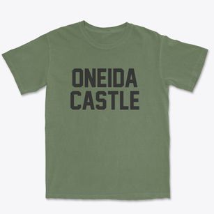 Oneida Castle New York Classic Block Premium Heavyweight T-shirt