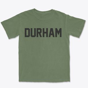 Durham New Hampshire Classic Block Premium Heavyweight T-shirt