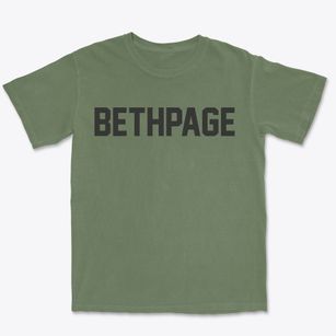 Bethpage New York Classic Block Premium Heavyweight T-shirt
