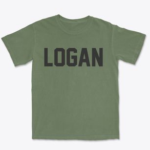 Logan Ohio Classic Block Premium Heavyweight T-shirt