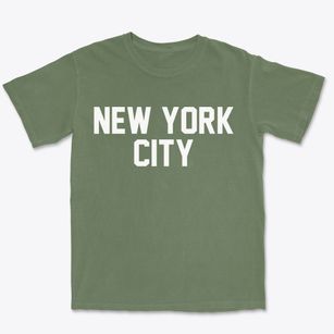 New York City New York Classic Block Premium Heavyweight T-shirt