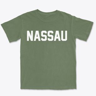 Nassau New York Classic Block Premium Heavyweight T-shirt