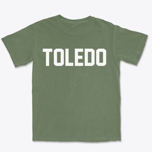 Toledo Oregon Classic Block Premium Heavyweight T-shirt