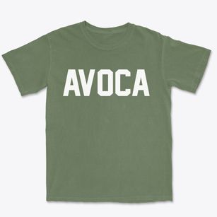 Avoca Pennsylvania Classic Block Premium Heavyweight T-shirt