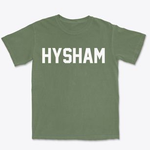 Hysham Montana Classic Block Premium Heavyweight T-shirt