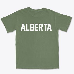 Alberta Virginia Classic Block Premium Heavyweight T-shirt