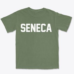 Seneca Nebraska Classic Block Premium Heavyweight T-shirt