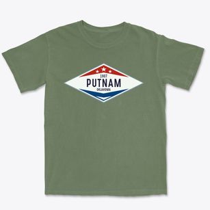 Putnam Oklahoma Diamond Star Premium Heavyweight T-shirt