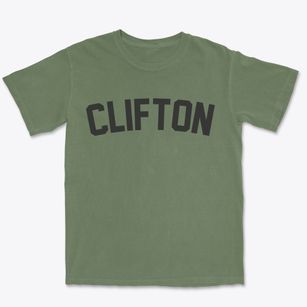 Clifton New Jersey Classic Curve Premium Heavyweight T-shirt