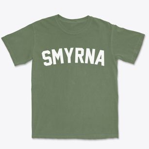 Smyrna Georgia Classic Curve Premium Heavyweight T-shirt