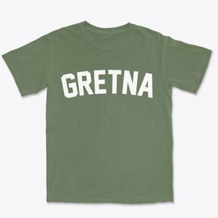 Gretna Nebraska Classic Curve Premium Heavyweight T-shirt