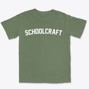 Schoolcraft Michigan Classic Curve Premium Heavyweight T-shirt