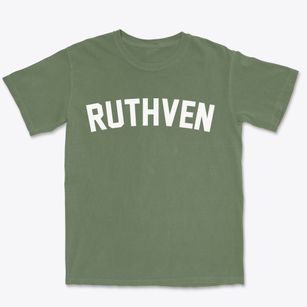 Ruthven Iowa Classic Curve Premium Heavyweight T-shirt