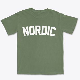Nordic Wyoming Classic Curve Premium Heavyweight T-shirt