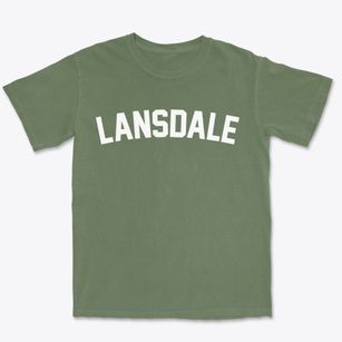 Lansdale Pennsylvania Classic Curve Premium Heavyweight T-shirt