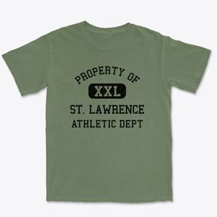St. Lawrence South Dakota Athletic Dept Premium Heavyweight T-shirt