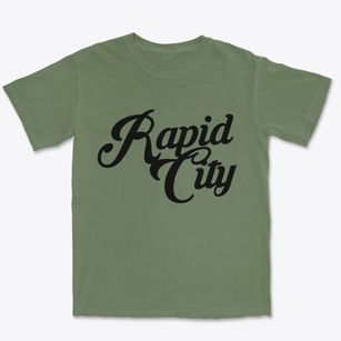 Rapid City Michigan Vintage Team Premium Heavyweight T-shirt