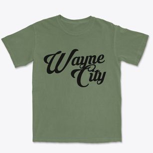 Wayne City Illinois Vintage Team Premium Heavyweight T-shirt