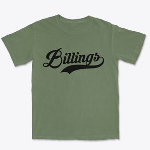 Billings Montana Vintage Team Premium Heavyweight T-shirt