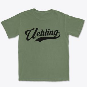 Uehling Nebraska Vintage Team Premium Heavyweight T-shirt