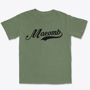 Macomb Oklahoma Vintage Team Premium Heavyweight T-shirt