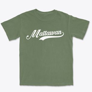 Mattawan Michigan Vintage Team Premium Heavyweight T-shirt