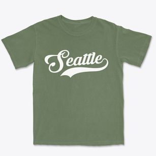Seattle Washington Vintage Team Premium Heavyweight T-shirt