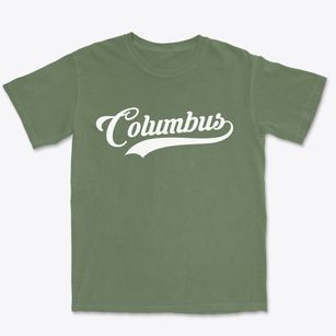Columbus New Mexico Vintage Team Premium Heavyweight T-shirt