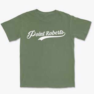 Point Roberts Washington Vintage Team Premium Heavyweight T-shirt