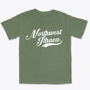 Northwest Ithaca New York Vintage Team Premium Heavyweight T-shirt