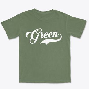 Green Ohio Vintage Team Premium Heavyweight T-shirt
