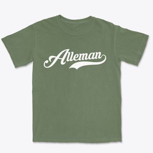 Alleman Iowa Vintage Team Premium Heavyweight T-shirt