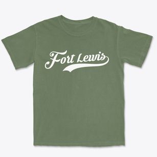 Fort Lewis Washington Vintage Team Premium Heavyweight T-shirt