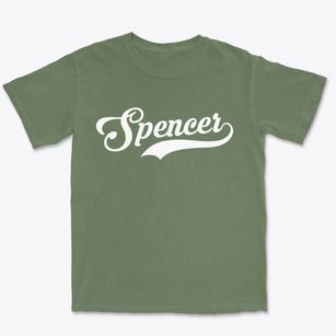 Spencer Iowa Vintage Team Premium Heavyweight T-shirt