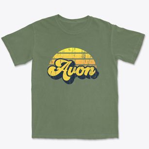 Avon New York Sublime Sunset Premium Heavyweight T-shirt