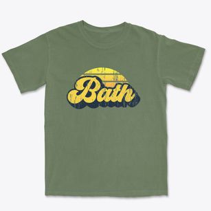 Bath Michigan Sublime Sunset Premium Heavyweight T-shirt