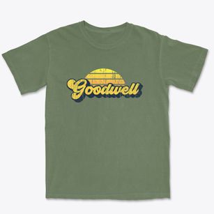 Goodwell Oklahoma Sublime Sunset Premium Heavyweight T-shirt