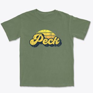 Peck Michigan Sublime Sunset Premium Heavyweight T-shirt