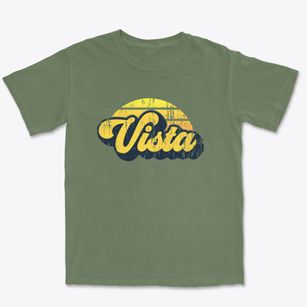 Vista California Sublime Sunset Premium Heavyweight T-shirt