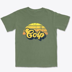 Colp Illinois Sublime Sunset Premium Heavyweight T-shirt