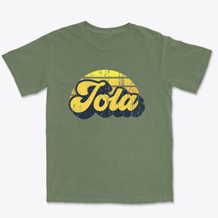 Iola Illinois Sublime Sunset Premium Heavyweight T-shirt
