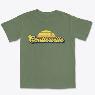 Coulterville California Sublime Sunset Premium Heavyweight T-shirt