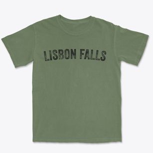 Lisbon Falls Maine Timeless Retro Premium Heavyweight T-shirt