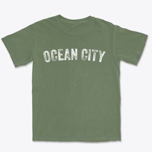 Ocean City Maryland Timeless Retro Premium Heavyweight T-shirt