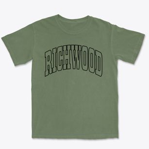 Richwood New Jersey Trendy Block Premium Heavyweight T-shirt