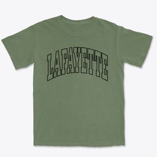 Lafayette Kentucky Trendy Block Premium Heavyweight T-shirt