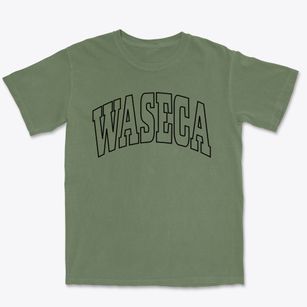 Waseca Minnesota Trendy Block Premium Heavyweight T-shirt