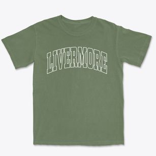 Livermore Kentucky Trendy Block Premium Heavyweight T-shirt