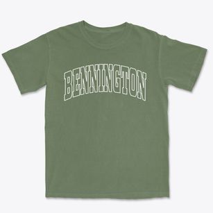Bennington Kansas Trendy Block Premium Heavyweight T-shirt