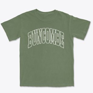 Buncombe Illinois Trendy Block Premium Heavyweight T-shirt